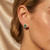 Ohrstecker Emerald Halo